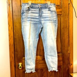 BKE Victoria Skinny Frayed Jeans Women’s 36